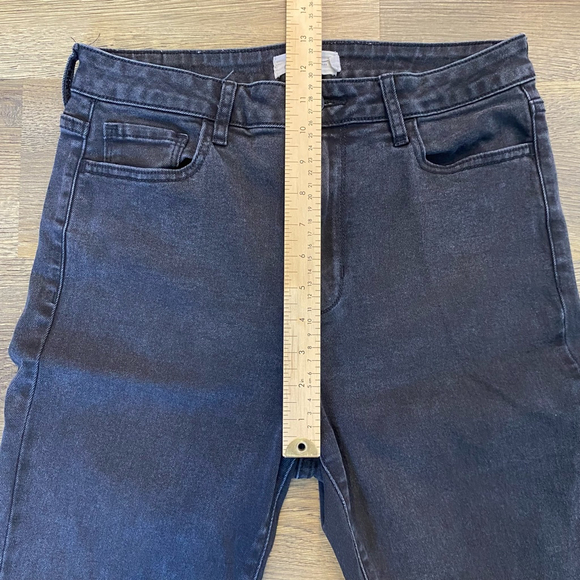 Carly Jean Los Angeles Jeans Women’s 9 Black Miller High Waist Stretch Skinny - Picture 14 of 16